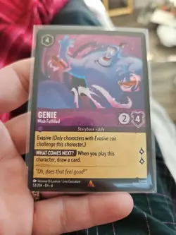 Genie Wish Fulfilled 53 / 204 Azurite Sea Regular Rare Disney Lorcana - Image 1