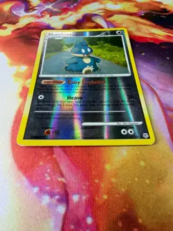 Munchlax 33/130 LP-DMG Reverse Holo Rare Diamond & Pearl 2007 Pokemon TCG - Image 2