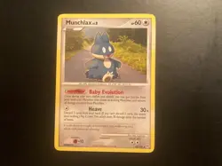 Pokemon Munchlax NM 33/130 Diamond & Pearl Rare - Image 1