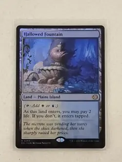 Hallowed Fountain 265 - Lorwyn Eclipsed - rare - foil MTG - Image 1