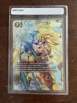 Son Goku FB05-119 Alternate Art Secret Rare Dragon Ball Super Card - Image 1