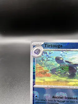 Pokemon Tirtouga Master Ball Black Bolt Holo Card 022/086 NM+ Condition USA - Image 2