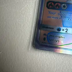 Pokemon Incineroar GX Card Guardians Rising Rainbow TCG 147/145 - Image 3