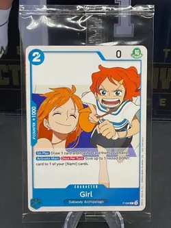 One Piece Girl (OP14 Release Event) P-096 SEALED Promotion Card - Image 1