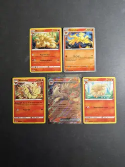 5 Ninetales ex Pokemon Card Collection Holo Ultra Rare SWSH SV PTCG NM/LP - Image 1