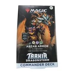 Tarkir: Dragonstorm Commander Deck - Abzan Armor MTG Brand New Sealed Damaged - Image 1