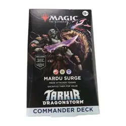 Magic The Gathering Dragonstorm Commander Deck - Mardu Surge - Damaged Box - Image 1