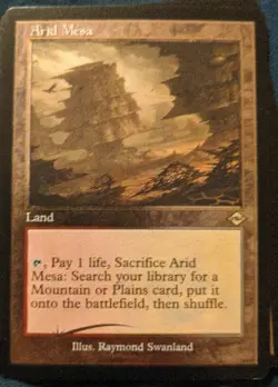 MTG Arid Mesa - Modern Horizons 2 - (MH2) - Retro Frame - FOIL ETCHED - NM - Image 1