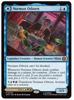 Norman Osborn // Green Goblin Marvel's Spider-Man MTG - Image 1