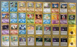 Vintage Pokemon Card Lot Holo Base promo 1999 lot 4 (6 27 29 30 31 32++++) - Image 1
