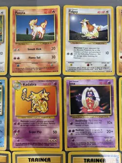 Vintage Pokemon Card Lot Holo Base promo 1999 lot 4 (6 27 29 30 31 32++++) - Image 5