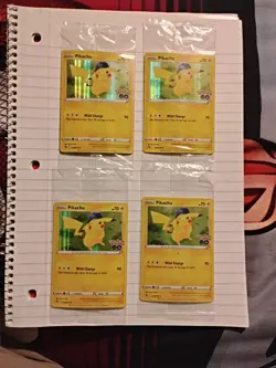 Lot Of 4 2022 Pokemon GO Pikachu Holo Promo Card 028/078 New Sealed - Image 1