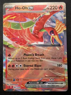 Pokemon TCG - Ho-oh ex Classic Collection Trading Card Game Classic 007/034 NM - Image 1