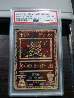 2000 Pokemon Game Promo Ancient Mew Pokemon 2000 Movie PSA 8 - Image 1