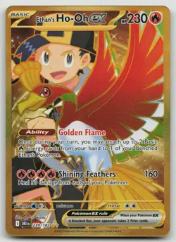 Ethan's Ho-Oh ex - 239/182 - SV10: Destined Rivals Hyper Rare Pokemon TCG NM - Image 1