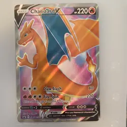 Pokemon Charizard V, Charizard ex, Lance's Charizard V Promo Holo Lot of 3 - Image 1