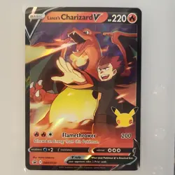 Pokemon Charizard V, Charizard ex, Lance's Charizard V Promo Holo Lot of 3 - Image 5