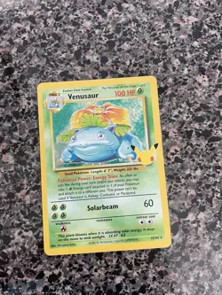 Pokemon TCG Venusaur Celebrations: Classic Collection 15/102 Holo Holo Rare - Image 3