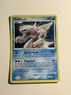 2008 Diamond & Pearl Black Star Promo Palkia DP27 Holo Rare Pokemon - Image 1