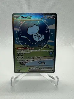 Pokemon TCG Mew EX 232/091 Sv: Paldean Fates Bubble Mew - Image 1