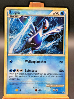 2010 Pokemon TCG Lugia Black Star Promo Holo Rare Deutsch German HGSS02 NM-MT - Image 1