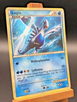 2010 Pokemon TCG Lugia Black Star Promo Holo Rare Deutsch German HGSS02 NM-MT - Image 2