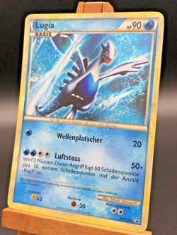 2010 Pokemon TCG Lugia Black Star Promo Holo Rare Deutsch German HGSS02 NM-MT - Image 3