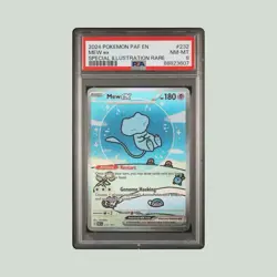 Mew EX SIR 232/091 Sv: Paldean Fates PSA 8 SIR Pokemon - Image 1