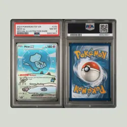Mew EX SIR 232/091 Sv: Paldean Fates PSA 8 SIR Pokemon - Image 3