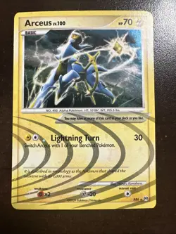 Arceus AR6 Pokemon TCG Arceus EDGE DING - Image 1