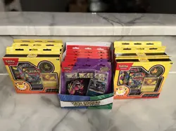 Ascended Heroes Tech Sticker Collection Lot of 7 & Pokemon Day 2026 lot 6 Boxes - Image 1
