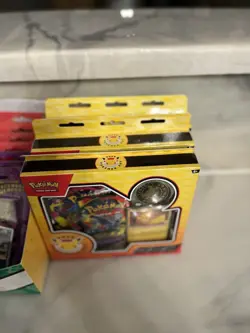 Ascended Heroes Tech Sticker Collection Lot of 7 & Pokemon Day 2026 lot 6 Boxes - Image 4