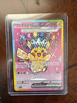 Pokemon Pikachu EX SIR 277/217 Ascended Heroes English *IN HAND* (pulled Today) - Image 1
