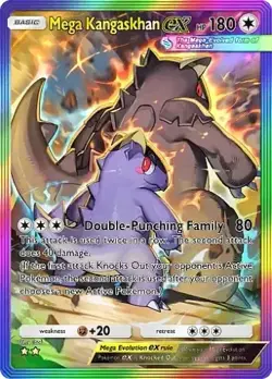 Mega Kangaskhan EX RR or any 2 stars Trainer/Pokemon except oak TCG Pocket - Image 1