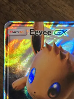 Pokemon Eevee GX SM175 Sun & Moon Black Star Promo Holo Card NM/M - Image 3