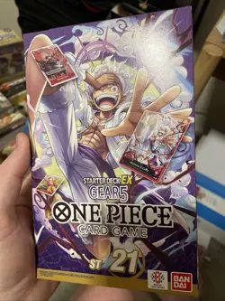 ONE PIECE TCG: GEAR5 STARTER DECK EX 21 (ST-21) FACTORY SEALED/ENGLISH - Image 3