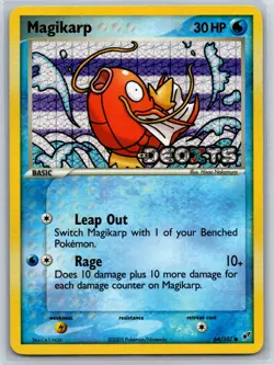 Magikarp (Reverse Holo) EX Deoxys 64/107 Stamped Pokemon Card NM - Image 1