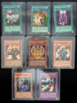 VINTAGE YU-GI-OH! TRADING CARDS CARD BUNDLE TCG JOB LOT - EXXOD, MAGICIAN, OX - Image 1