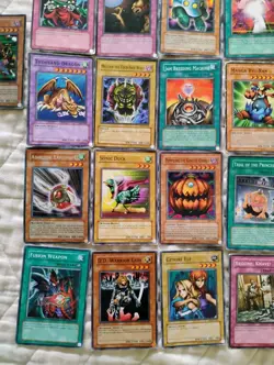 Vintage 1996 Yu-Gi-Oh Trading Card Lot Of 43 With 1 Holographic - Image 5