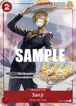 One Piece Card Game - Offline Regional 2023 FINALIST Card Set - Promo - Image 2