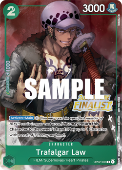 One Piece Card Game - Offline Regional 2023 FINALIST Card Set - Promo - Image 4