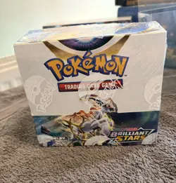 Pokemon Brilliant Stars Booster Box (36 Packs) New/Factory Sealed. English TCG 820650819964 - Image 1