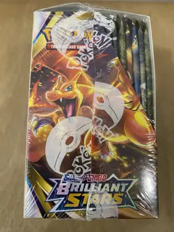 Pokemon TCG Sword & Shield Brilliant Stars Booster Box 36 Packs NEW/Sealed - Image 5