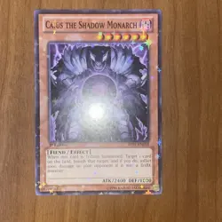 Caius the Shadow Monarch (Starfoil) BP01-EN018 Battle Pack 1st Edition nm - Image 1
