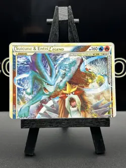 Suicune and Entei Legend Top 94/95 Holo Card Pokemon TCG Unleashed - Image 2