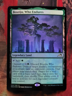 MTG Card: Boseiju, Who Endures (Kamigawa: Neon Dynasty) FOIL - Image 1