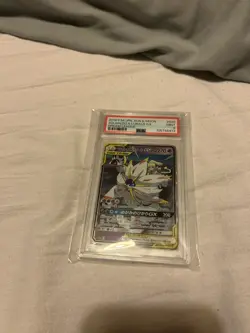 PSA 9 Mint Solgaleo & Lunala GX 020/049 Dream League 2019 Japanese Card Graded - Image 1