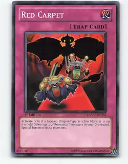 Red Carpet #EXVC-EN063 1st Edition Yugioh Card - Image 1