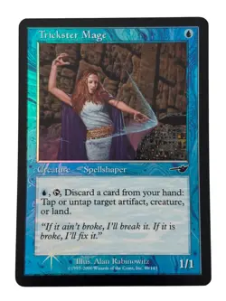Trickster Mage Nemesis FOIL MAGIC the Gathering MTG CARD Vintage - Image 1