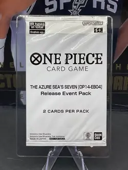 One Piece Card Game The Azure Sea’s Seven (OP14-EB04) Release Event Pack - Image 1